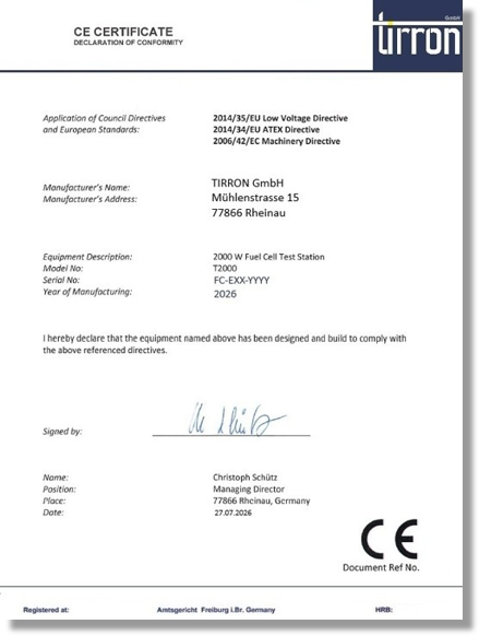 CE Erklaerung